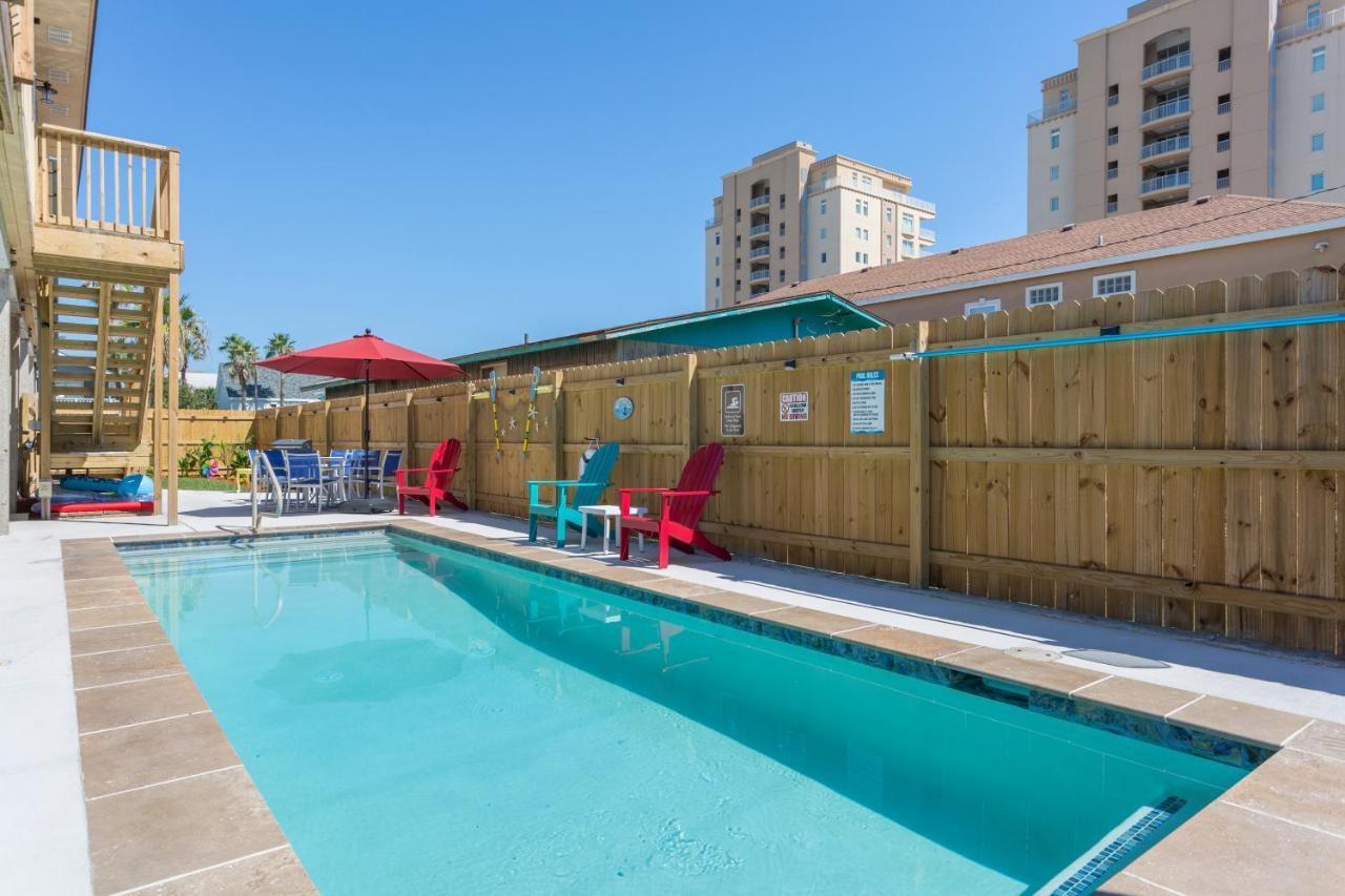 House Of Neptune Steps From The Sea And Private Pool South Padre Island Exteriör bild